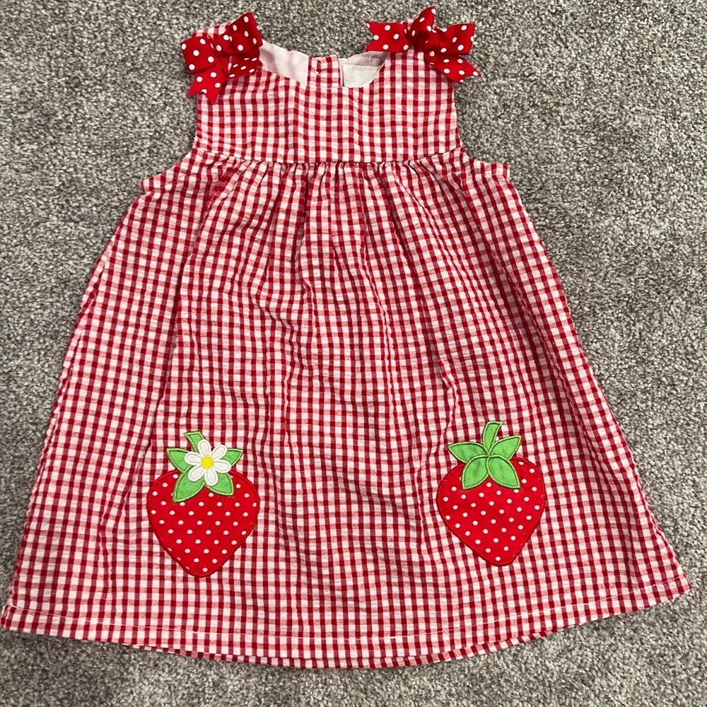 Rare Editions 24 Months Strawberry Dress